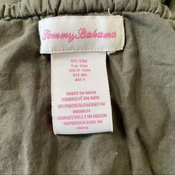 Tommy Bahama Pom Pom Fringe Top Size 12 Months - Picture 3 of 7